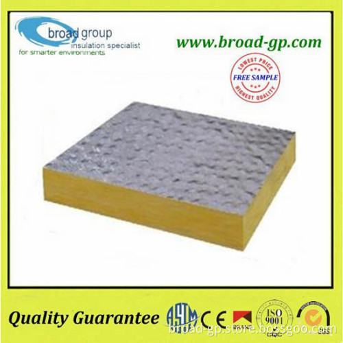 Aluminum Foil Fiber Glass Wool Board From Manufacture In China